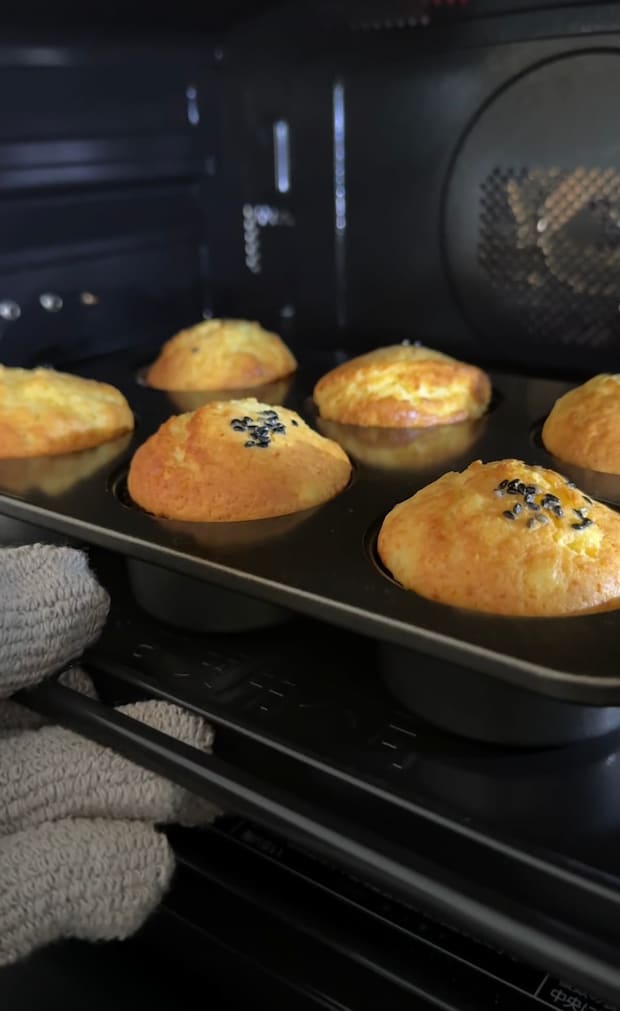 さつまいもマフィン