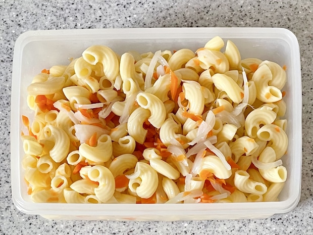 さわやか！グレープフルーツのマカロニサラダ