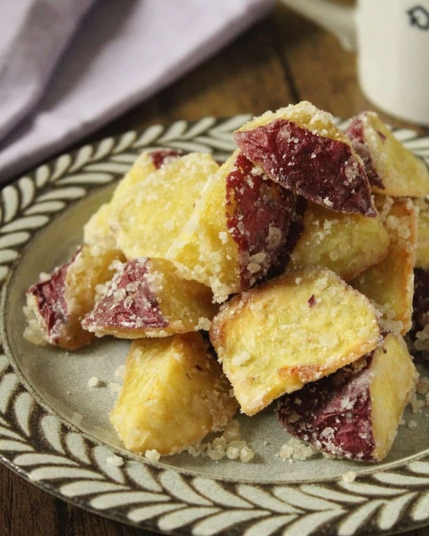 カリッとホクッと♪秋に食べたい「さつまいものフライ」