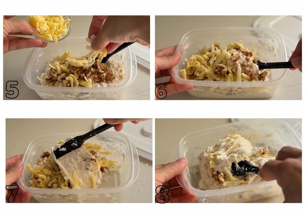 ドデカパン、くるみパン、チーズパン、成形