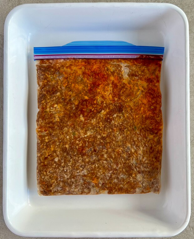 「下味冷凍 麻婆豆腐の素」レシピ