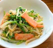 あと一品におすすめ♪ごまの風味が食欲そそる「豆苗」おかず