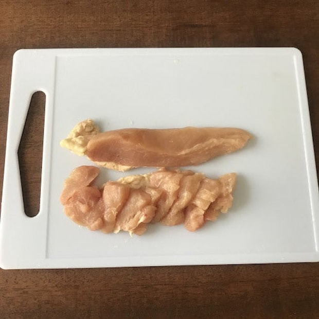 山本ゆりさんの「鶏むね肉となすのおろしだれ」レシピ