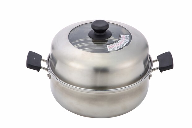 ホームコーディ ステンレス製ドーム型蒸し器セット