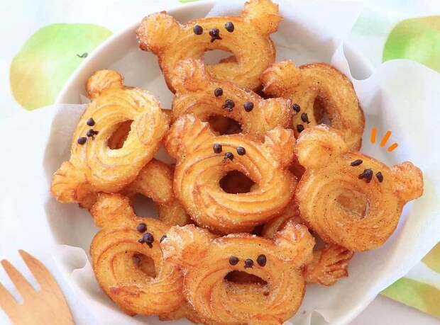 いろんな形がキュート♪子どもも喜ぶ「チュロス」の作り方