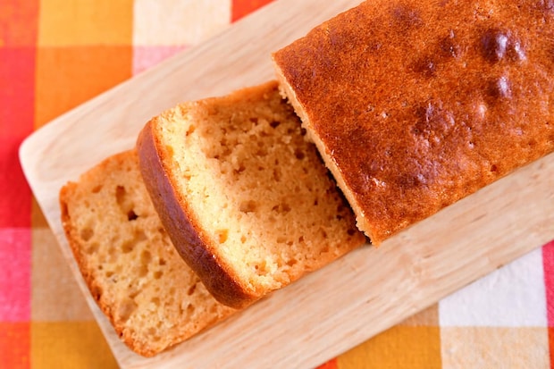 しょうがのはちみつ漬けを使ったパウンドケーキ