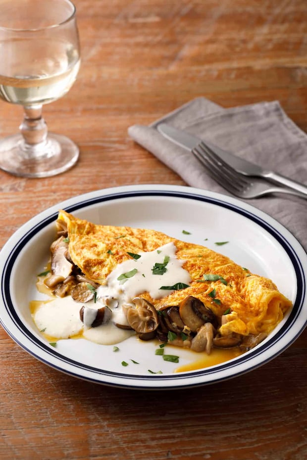 本格包みオムレツ