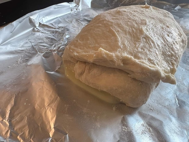 ミルクちぎり三つ折り