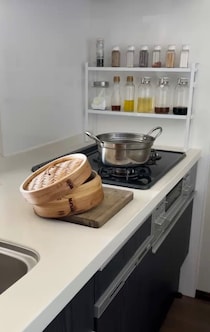 話題のレシピ本で注目！りよ子さんの「せいろ」を味方にしたキッチン