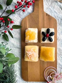 残ったおせちが見違える！一口サイズがかわいい「おせちリメイクトースト」