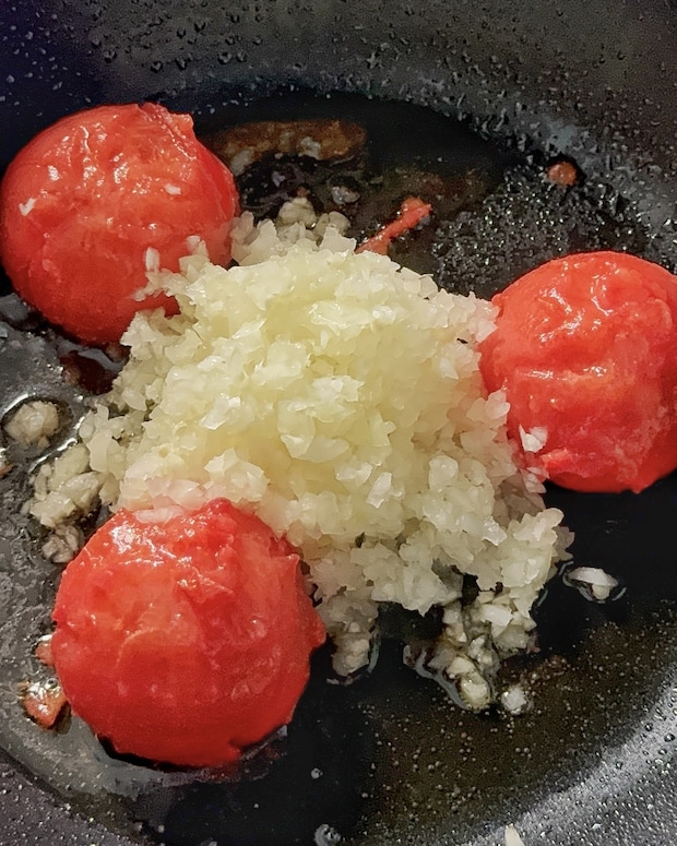 トマトと玉ねぎ