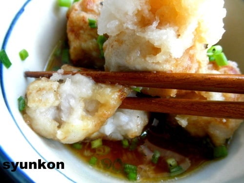 「揚げだし里芋」レシピ