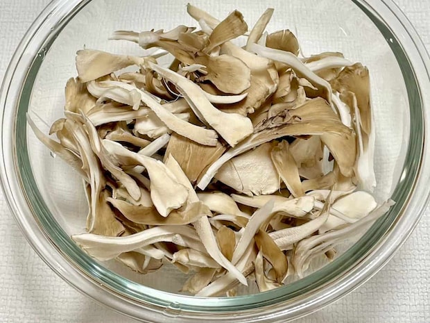 舞茸とチンゲンサイの豚肉中華炒め