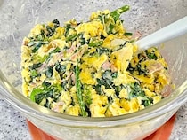 アレンジも自在！「ほうれん草とベーコンのさつまいもサラダ」の作り方