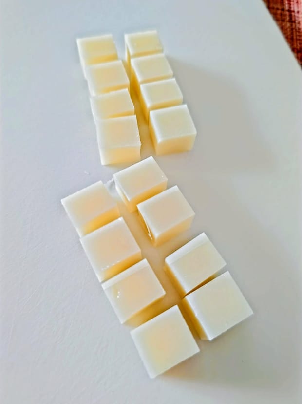 餅で作るみたらし団子風