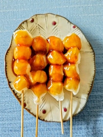 鏡開きに♪お餅で簡単「みたらし団子風」和スイーツ