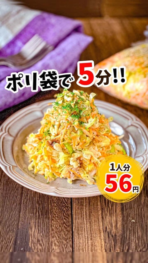 せん切りキャベツでラクうま!あおにーなさんの作り置きコールスロー5選