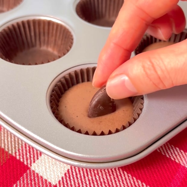 ミニチョコカップケーキ