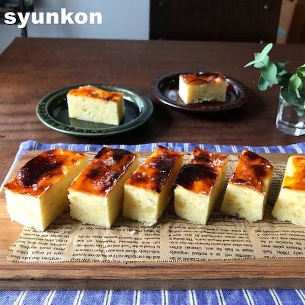 山本ゆりさんの「バスク風スイートポテトケーキ」レシピ