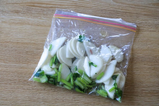 かぶの簡単甘酢漬け