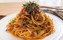 これ、ハマります！ピリ辛味にやみつき必至の「キムチパスタ」