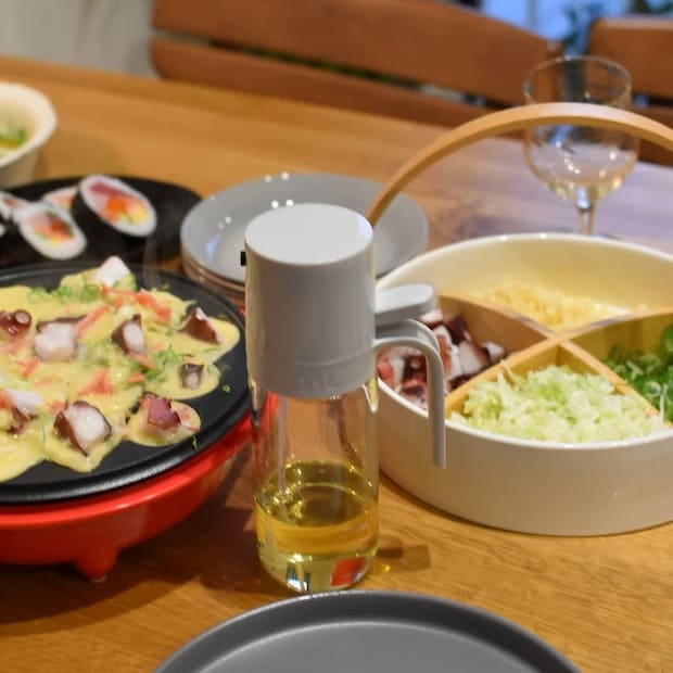 【アンジェ別注】油の量を抑える オイルスプレー オイルボトル 耐熱ガラス 250ml