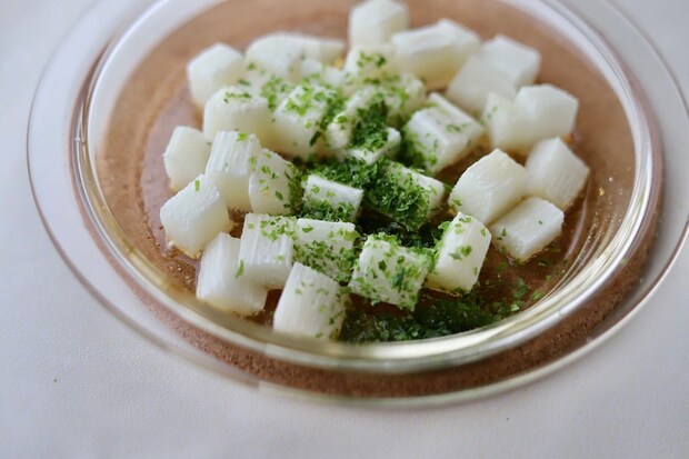 冷凍できる「山芋のり塩焼き」