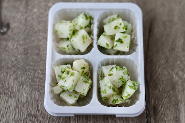 冷凍できる「山芋のり塩焼き」