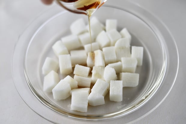 冷凍できる「山芋のり塩焼き」