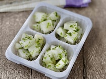 切って焼くだけ！冷凍できる「山芋のり塩焼き」がお弁当に便利♪