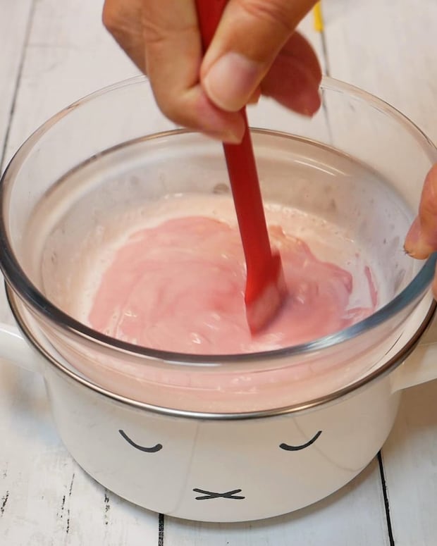 ハートの生チョコタルト手順01