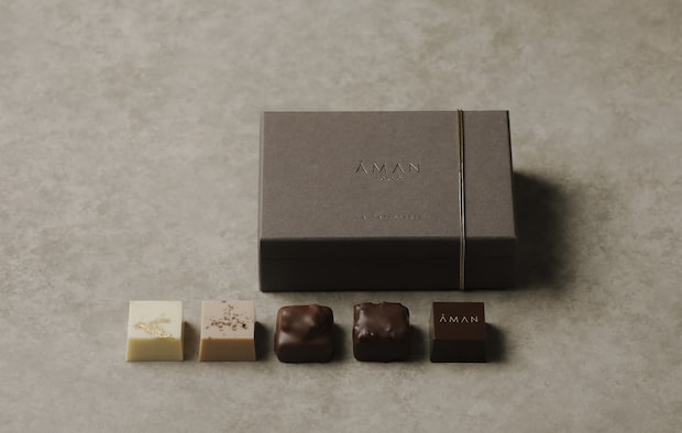 大人のバレンタインに。アマン東京のシックなオリジナルチョコレート【2026】