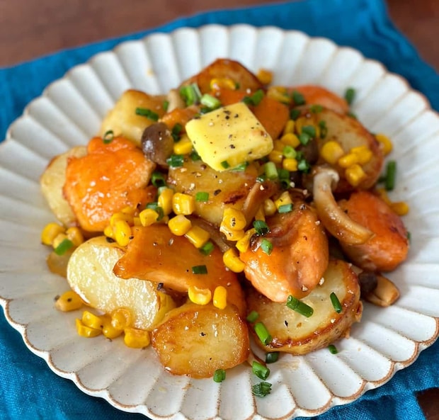 バターで濃厚！「コク旨じゃがいも」がほっくりおいしい♪