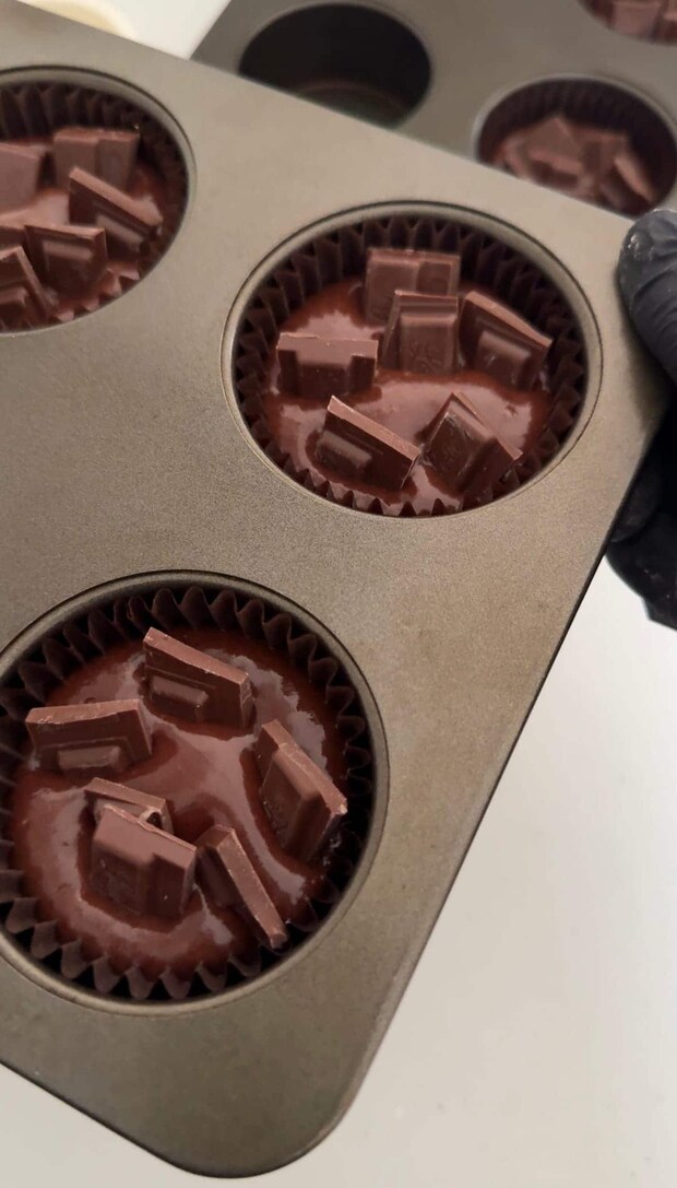 焼きチョコマフィン