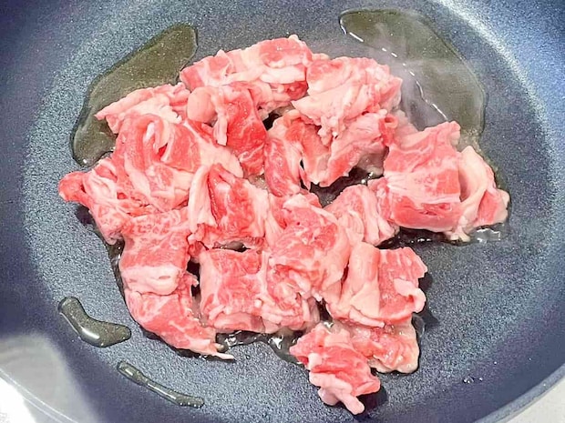 牛肉入り彩りきんぴらごぼう