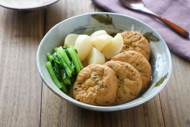 かぶとがんもどきの煮物