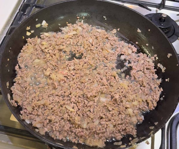 豆板醤と甜麺醤の肉味噌