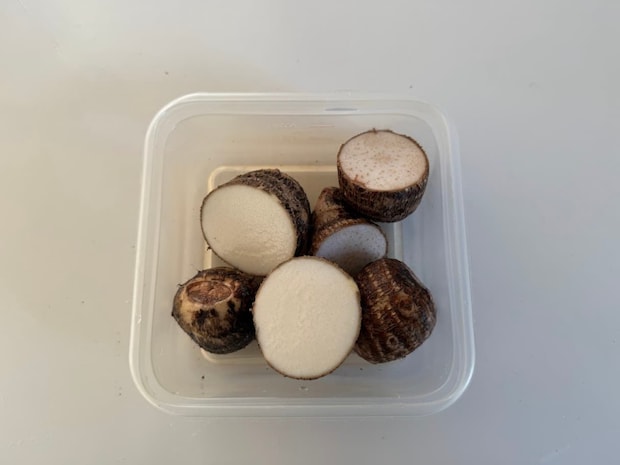 耐熱コンテナに入れる