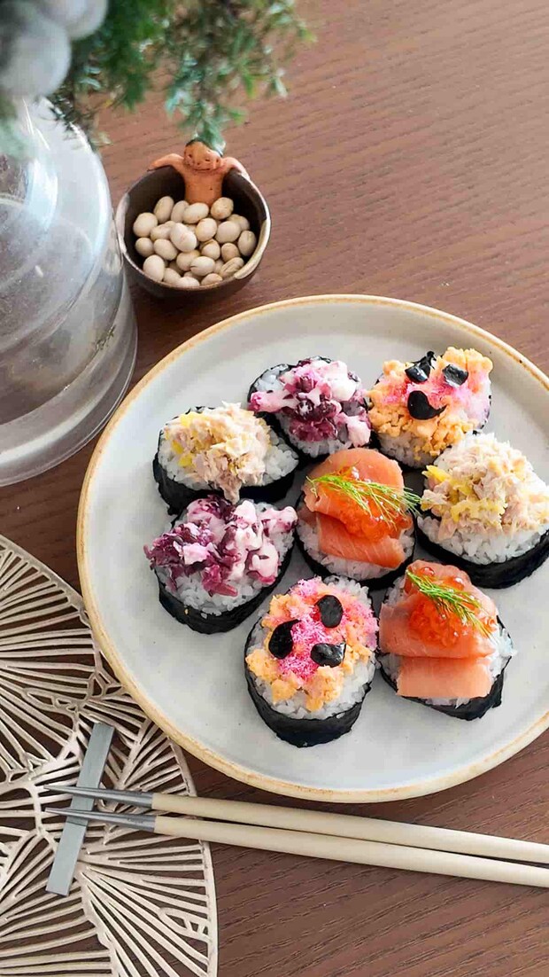 海苔巻きカナッペレシピ