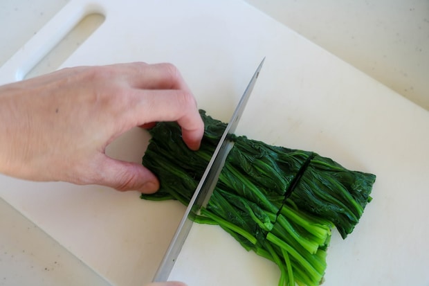 ほうれん草のカタルーニャ風