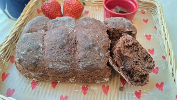 チョコちぎり焼成後