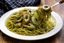 ついクセになる味わい。しみじみおいしい「青のりパスタ」