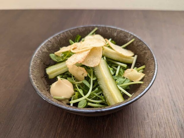 カルディコーヒーファーム いぶりがっこマヨ。ポテトチップス