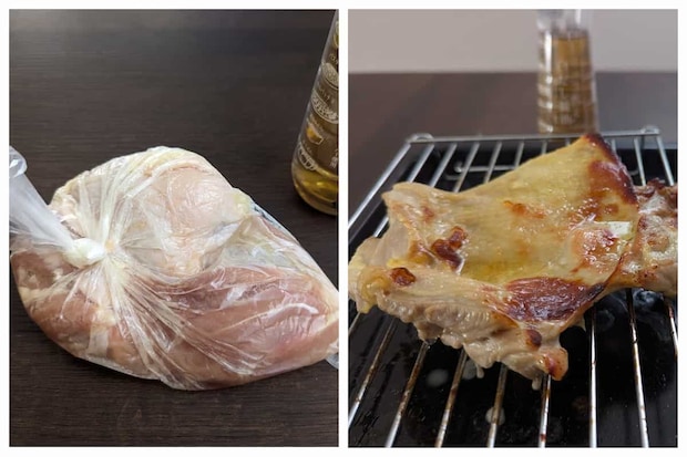 ダイソー 白トリュフ香る白だし醤油 使用例