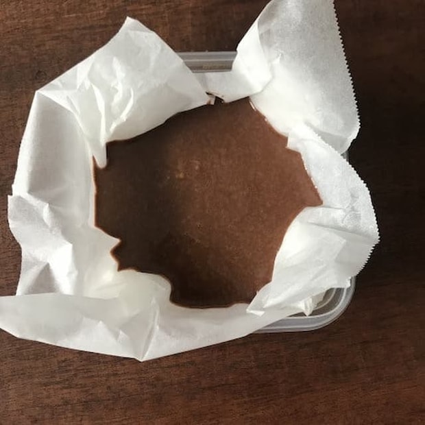 「しっとり半熟ショコラケーキ」レシピ