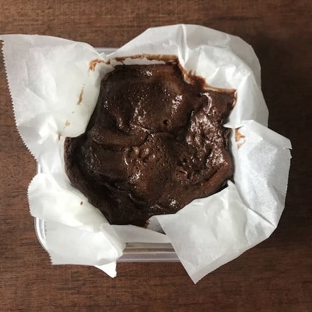 「しっとり半熟ショコラケーキ」レシピ