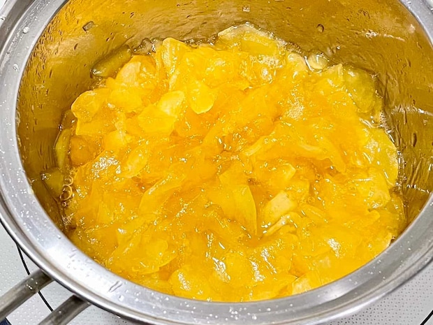 果肉感たっぷり手作りりんごジャム