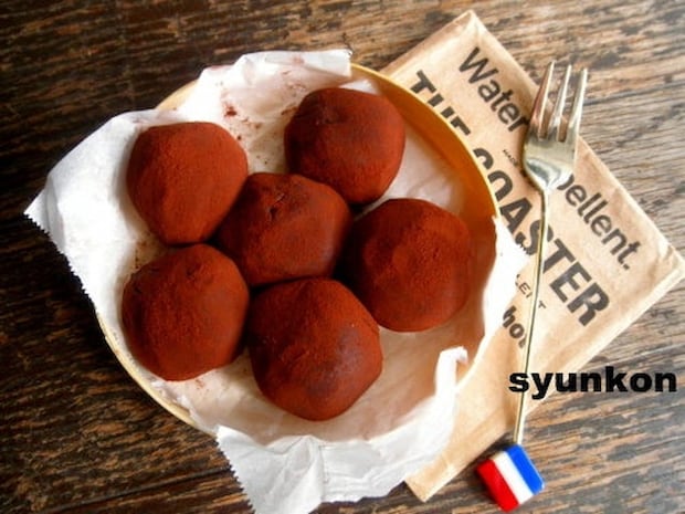 山本ゆりさんの「とろける生チョコトリュフ」レシピ