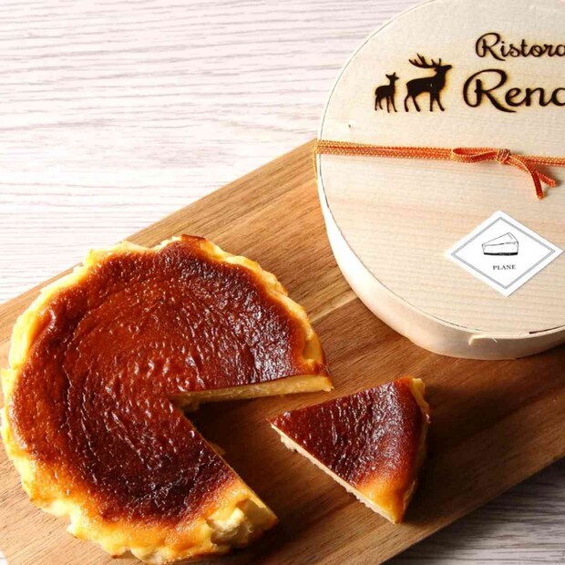 「Ristorante Renata（リストランテレナータ）」濃厚バスク風チーズケーキ