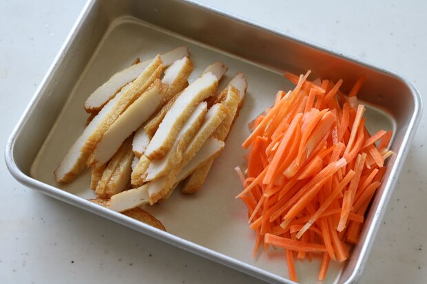 きざみ昆布とさつまあげの煮物